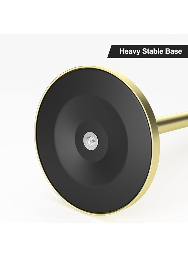 niffgaff حامل ورق التواليت المستقل، حامل ورق قابل للطي، حامل حمام من الفولاذ المقاوم للصدأ، قاعدة مضادة للصدأ، موزع تخزين مستقل يحمل 5 لفات - Image 5