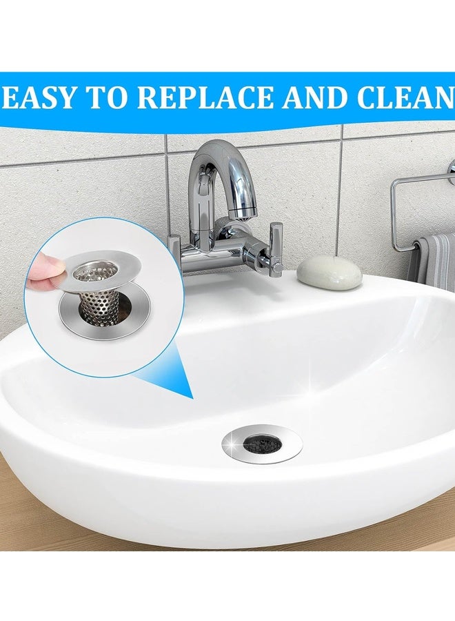 3PCS Bathroom Sink Drain Strainers,Cone Shaped Floor Drain Replacement Fit Hole, for Laundry Floor Drain, Bathtub, Kitchen Slop Basket Filter Trap - Image 5