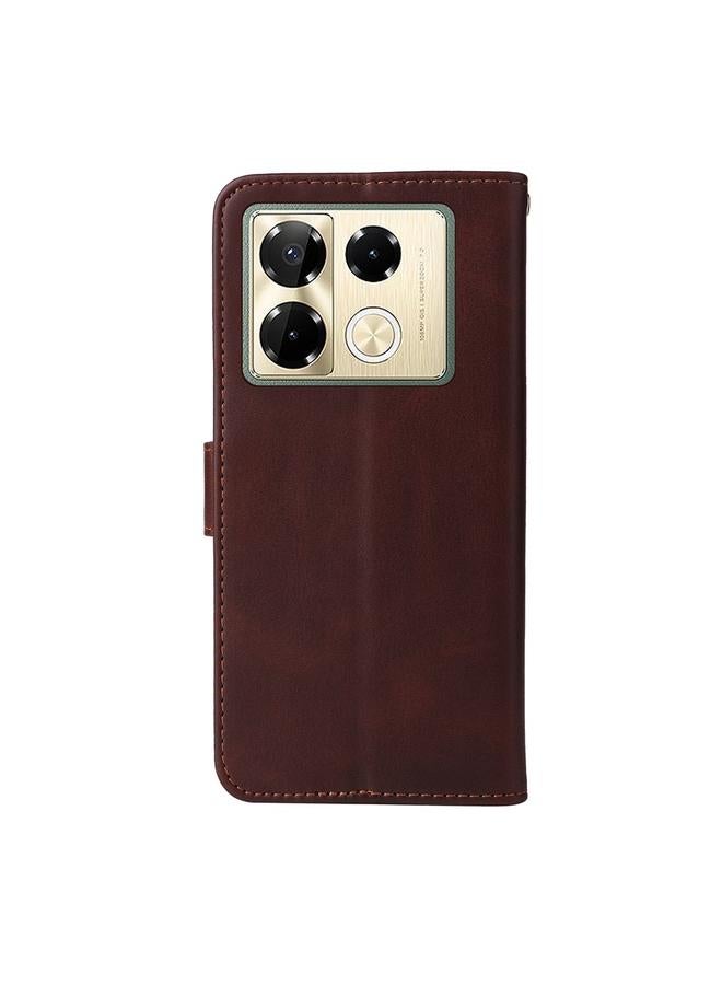 S-TOP Case For Infinix Note 40 Pro 4G / 5G / Note 40 Pro+ Classic Calf Texture Flip Leather Phone Case - Image 3