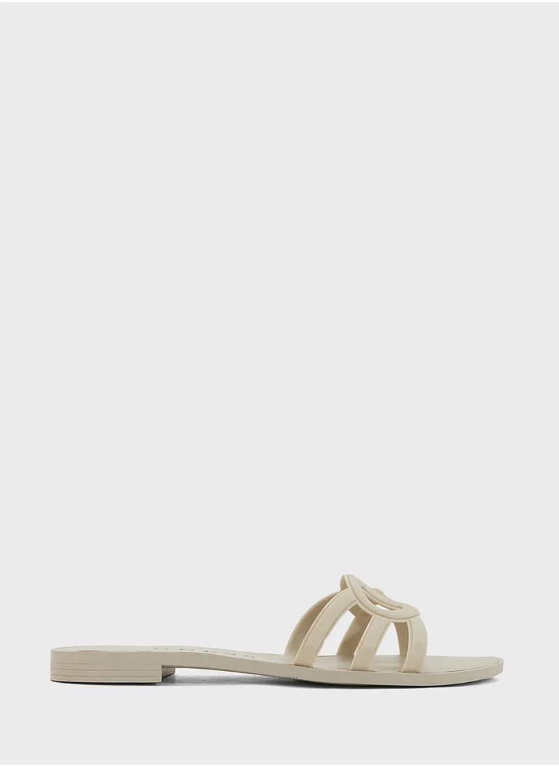 GUESS Multi Strap Low Heel Sandals