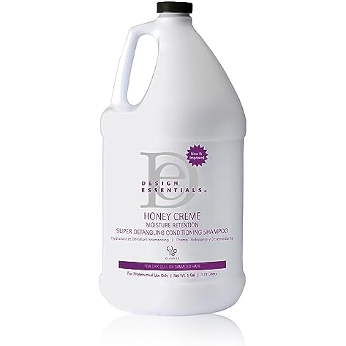 Design Essentials HONEY CREME MOISTURE RETENTION CONDITIONING SHAMPOO, 8 POUND CONTAINER - Image 1