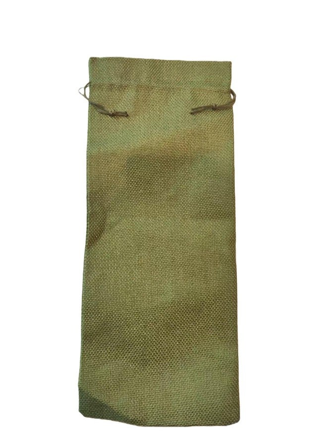 Tiwerlfe Pack of 12 Premium Burlap Wine Olive oil Gift Bag Set with Gift Tags – Reusable Drawstring Jute Covers Ideal for Christmas, Weddings, Parties, Blind Tastings, Travel, and Home Storage（Green） - Image 4