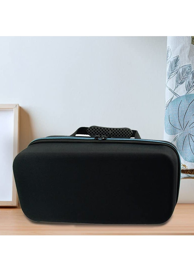 SYOSI Carrying Case for Samsung The Freestyle Projector Protective Case The Projector and Battery with Accessories EVA Portable Protect Box for Samsung Internal Partition Friction-Proof Black  - Image 2
