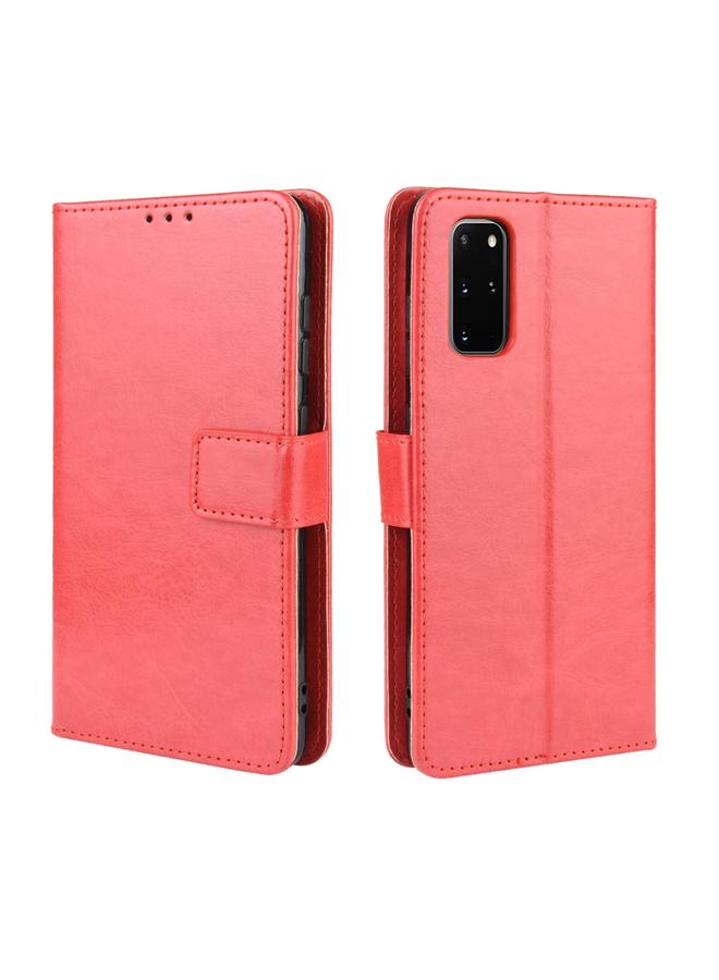 Zaboon Case For Galaxy S20+/S20+5G Retro Crazy Horse Texture Horizontal Flip Leather Case with Holder & Card Slots & Photo Frame - Image 1