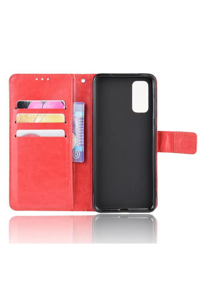 Zaboon Case For Galaxy S20+/S20+5G Retro Crazy Horse Texture Horizontal Flip Leather Case with Holder & Card Slots & Photo Frame - Image 4