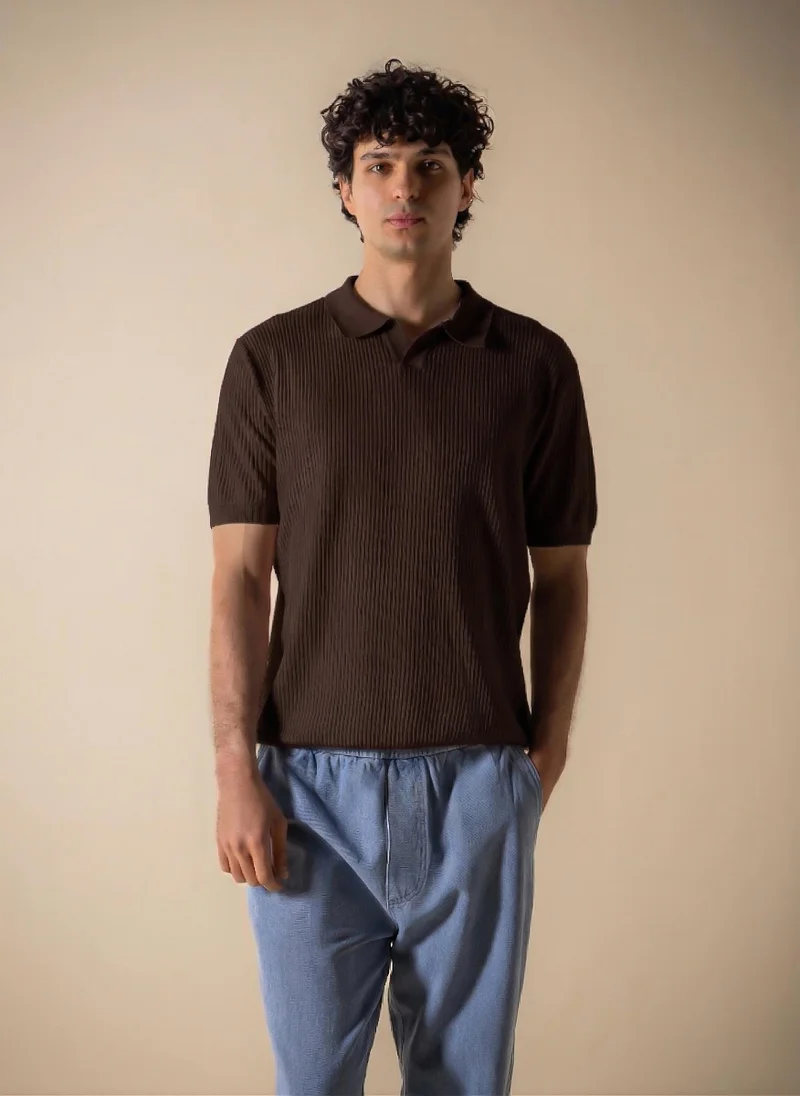 شايبس TEXTURED SOFT  POLO SHIRT
