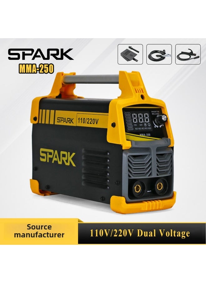 Spark Spark 220V MMA-350 Welding Machine Portable Inverter Welding Machine 20-250A Lightweight Welding Machine  - Image 1