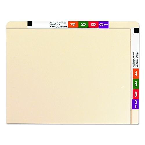 Smead Conversion File Folder Top and End Tab, Letter Size, Manila, 100 per Box (24190) - Image 3