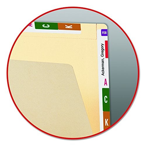 Smead Conversion File Folder Top and End Tab, Letter Size, Manila, 100 per Box (24190) - Image 2