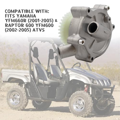 KARSEE Water Pump Assembly 5LP1242000 Compatible with Yamaha Raptor YFM660R 20012005 and Raptor 600 YFM600 20022005 - Image 3