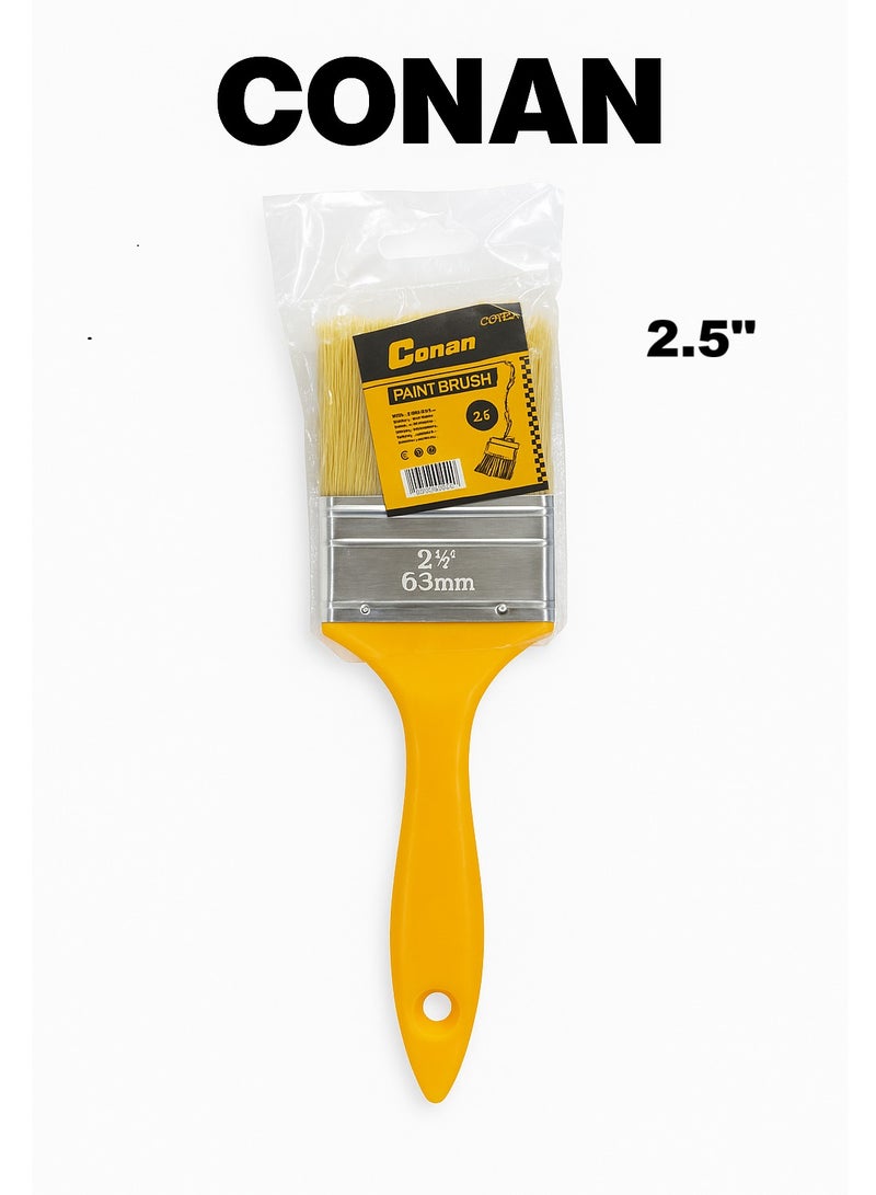Conan 5 Pcs – Conan Paint Brush Set (3"–2.5"–2"–1.5"–1") for Walls, Wood & Trim – Models COP0503 / COP0525 / COP0502 / COP0515 / COP0501 - Image 3