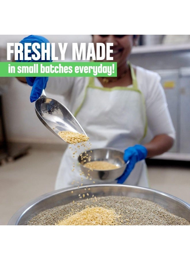 early FOODS Sathu Maavu with Almonds & Dates No added sugar, No Salt, No Milk Porridge Mix - Image 4