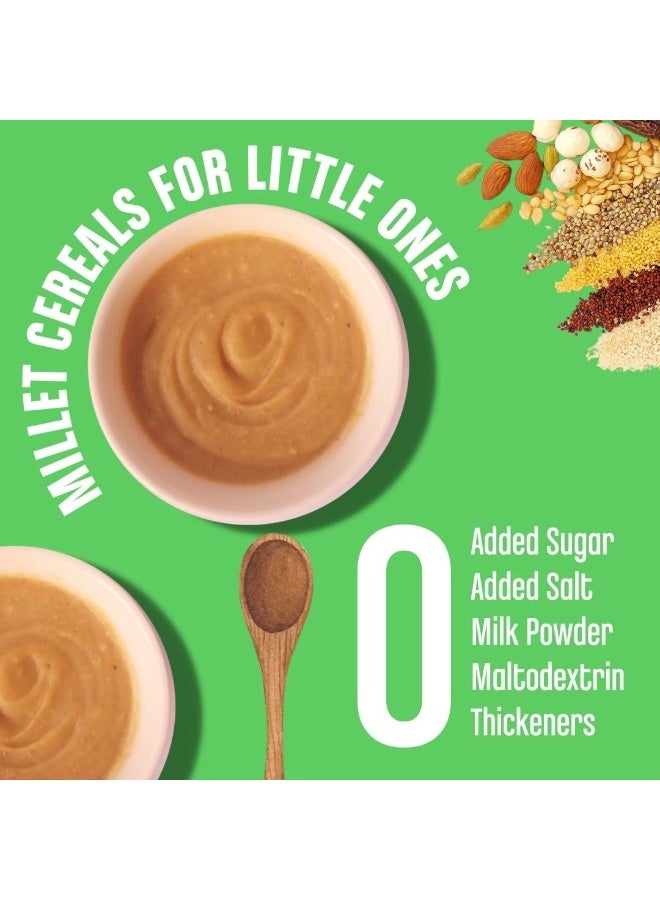 early FOODS Sathu Maavu with Almonds & Dates No added sugar, No Salt, No Milk Porridge Mix - Image 3