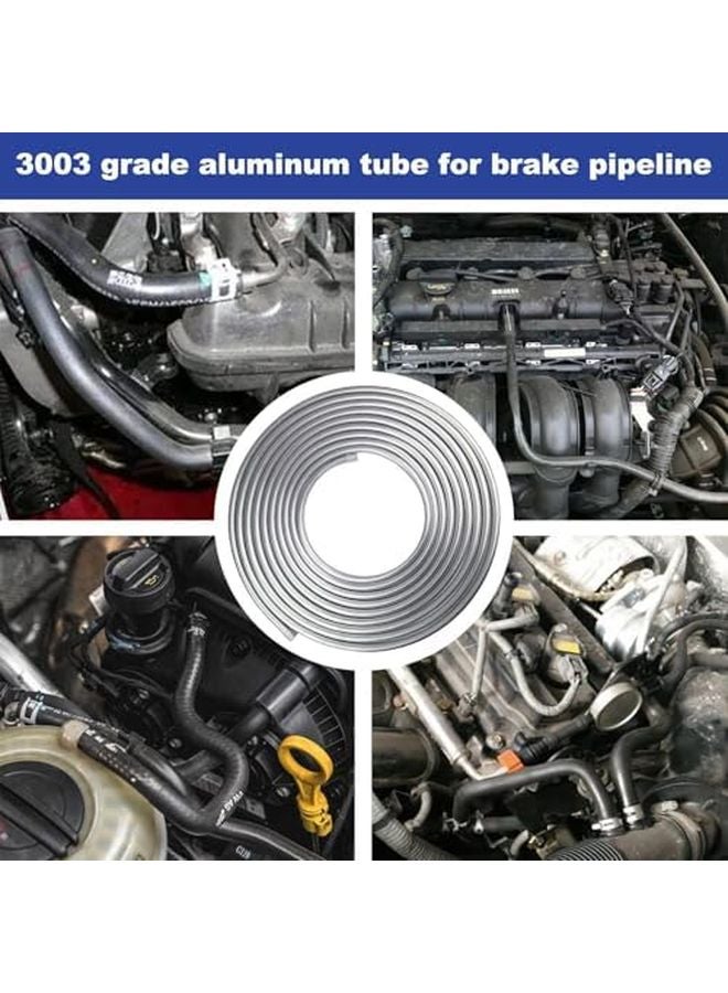 25FT 3003 Grade Aluminium Coiled Tubing Hard Tube 3 8 Oil Lines Hose For Refrigeration - Image 5