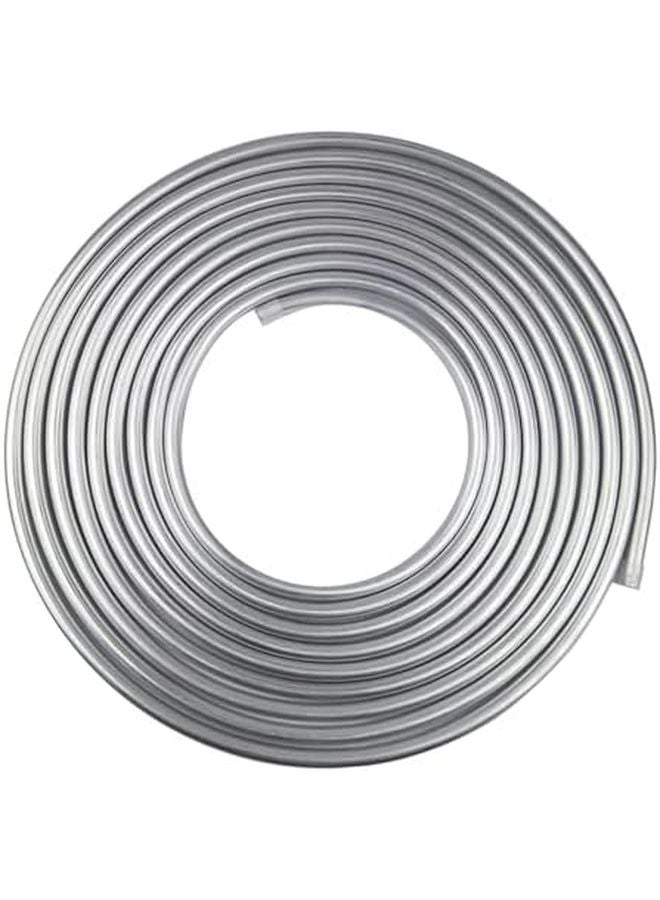 25FT 3003 Grade Aluminium Coiled Tubing Hard Tube 3 8 Oil Lines Hose For Refrigeration - Image 1