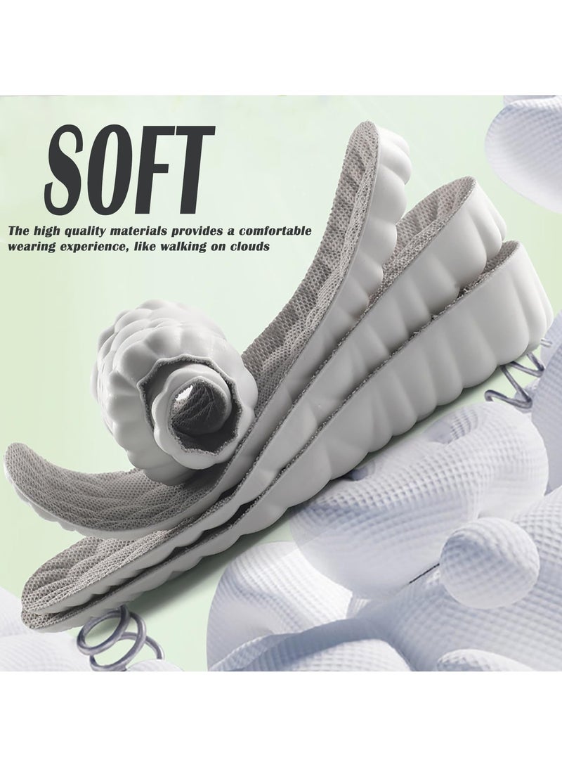 BreeJooy Height Increase Insoles Air Cushion Taller Shoe Insoles Heel Insert for Men and Women,Heel Cushioning Shock Absorption,Relieve Foot Pain 1 Pair  - Image 5