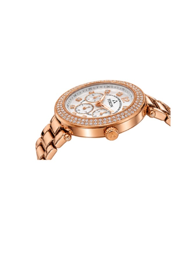 FITRON No. 6085L  — Japan Quartz Stainless Steel Watch - Image 3