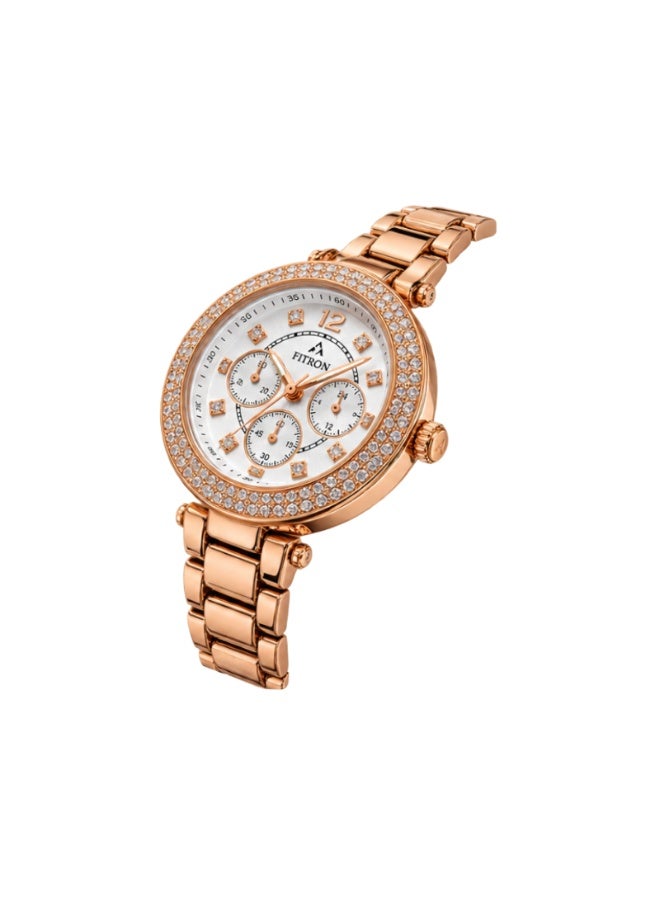 FITRON No. 6085L  — Japan Quartz Stainless Steel Watch - Image 4