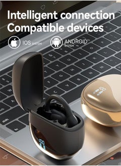 Monster Open Bone Conduction True Wireless Bluetooth Headset, New Earbuds for Comfortable Wearing with Microphone, Noise Cancellation, Waterproof, Black  - Image 3