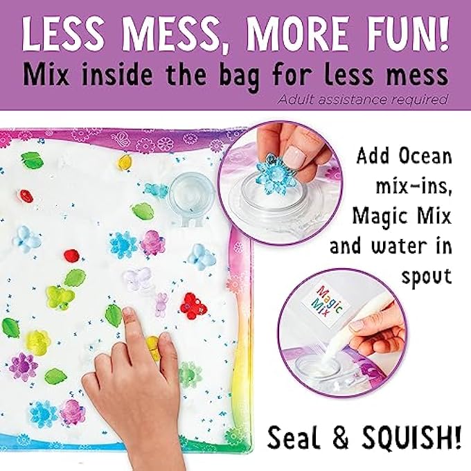 Creativity for Kids Sensory Squish Bag: Butterfly Garden - Toddler Sensory Board, Gifts and Toys for Toddlers Ages 3-5+ - Image 5
