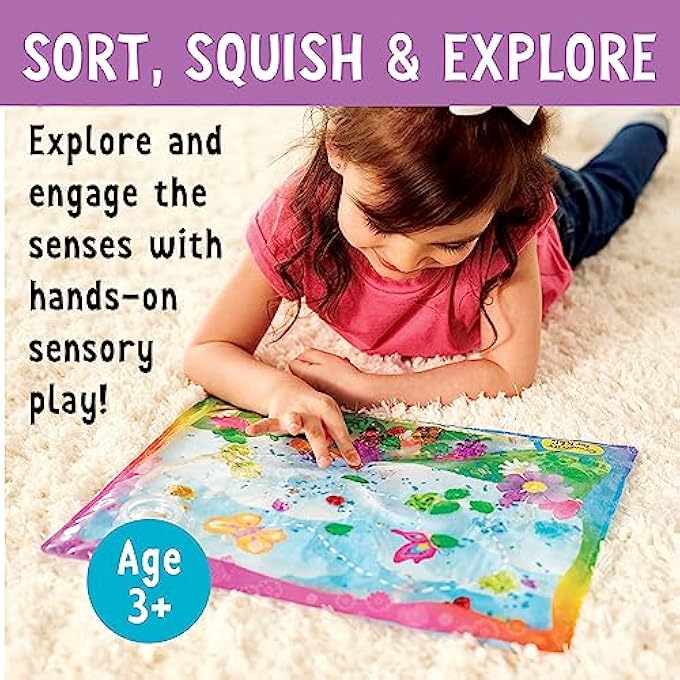 Creativity for Kids Sensory Squish Bag: Butterfly Garden - Toddler Sensory Board, Gifts and Toys for Toddlers Ages 3-5+ - Image 3