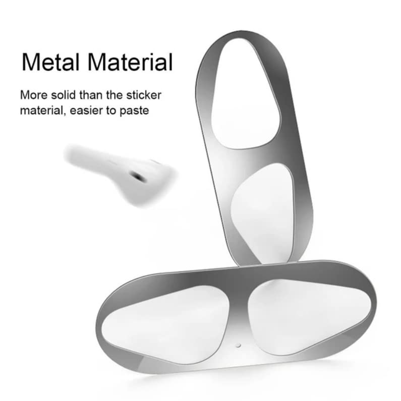 MMAK Dust Guard Film Protector Ultra Thin 0.03 mm for Airpods Pro Case, Black - Image 4