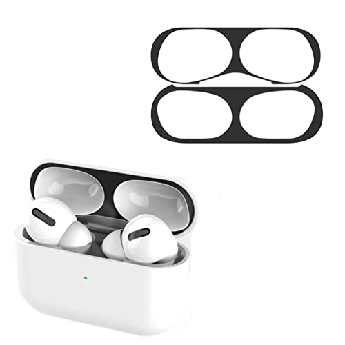 MMAK Dust Guard Film Protector Ultra Thin 0.03 mm for Airpods Pro Case, Black - Image 1