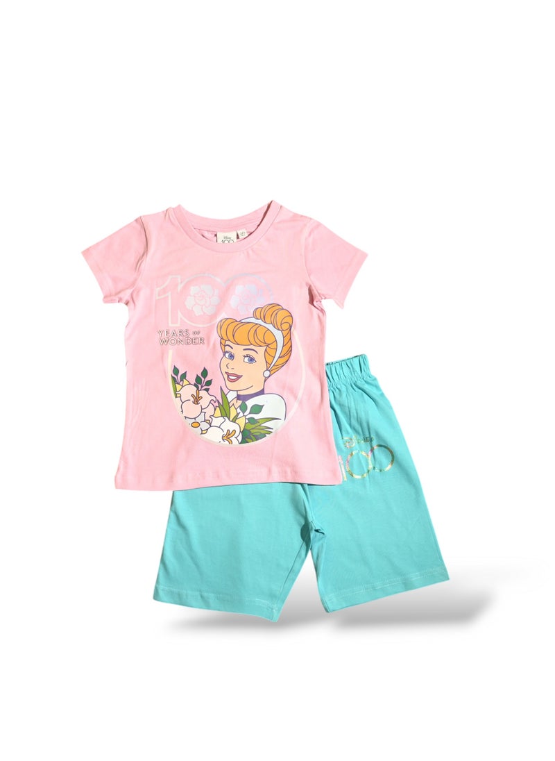 Princess PRINCESS CINDERELLA - GIRLS SHORT SET  - Image 1