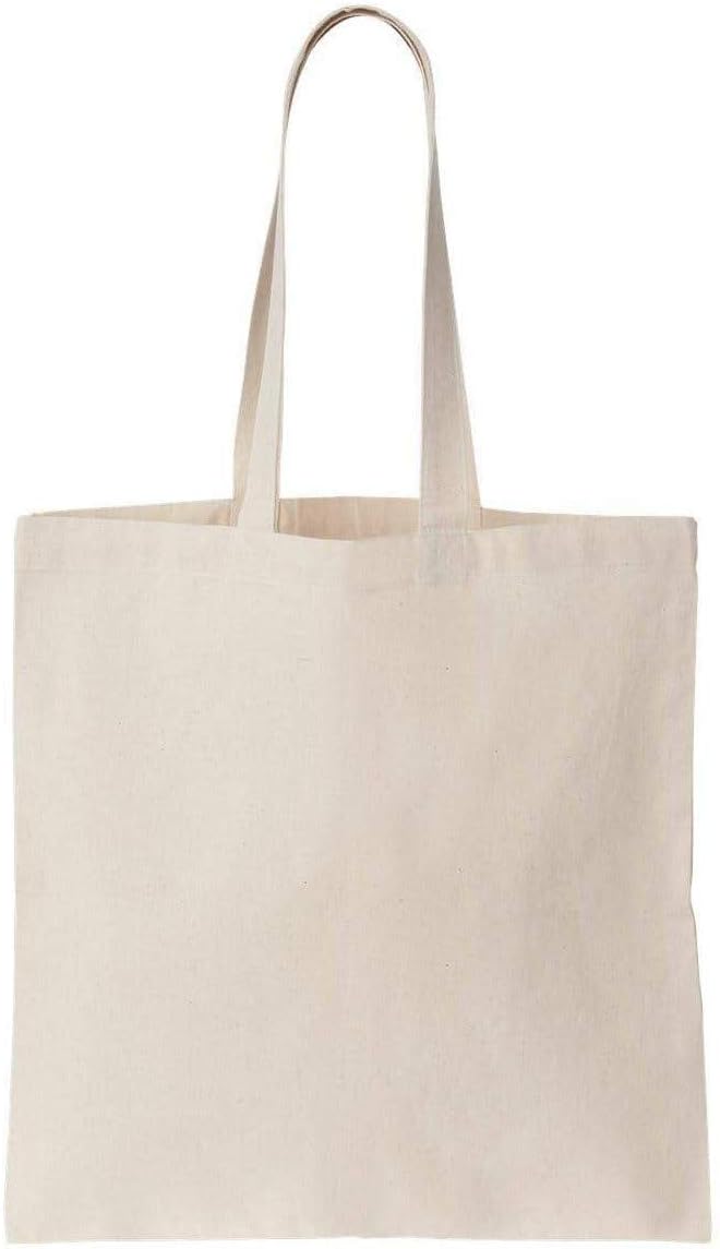 BDWEAVES BD WEAVES Cotton Tote Bag Plain - Reusable 100% Eco-Friendly- Natural (Pack of 6) - Image 1