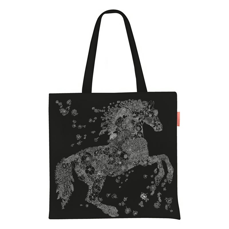 2024 Dongdaemun New Arrival Canvas Bag Little Red Riding Book Main Push Women'S Handbag Large Capacity Carrying Book Bag Shoulder Bag - Image 1
