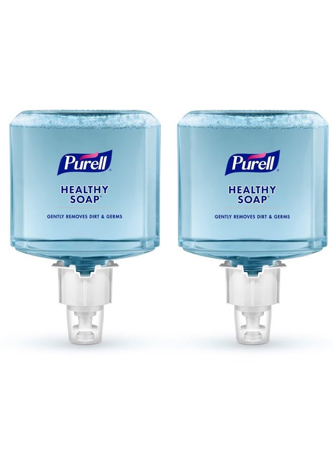 PURELL Professional HEALTHY SOAP Refill - Clean & Fresh Scent Lotion Handwash, 1200mL Refill for ES6 Dispenser (Pack of 2) - 6495-02 - Image 1
