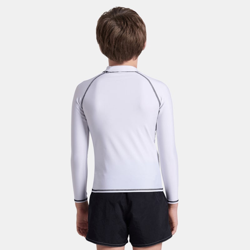 arena Kids' Graphic Swimming Rashguard - Image 2
