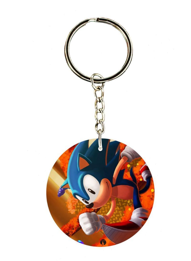 RKN Sonic Double Side Printed Keychain