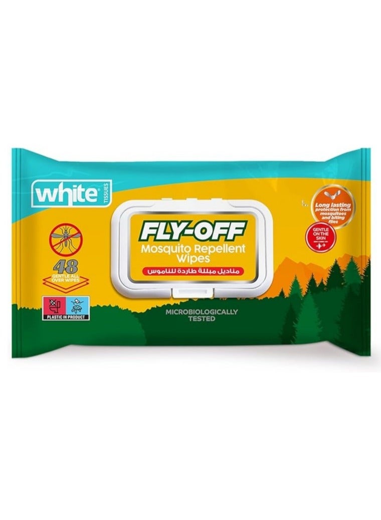 White Fly-Off (48 pieces)
