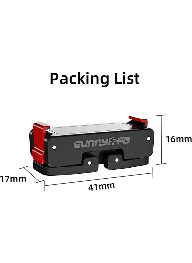 Sunnylife - Multifunctional Foldable Magnetic Quick Release Mount Adapter for DJI Osmo Action 5 Pro/Action 4/3/2 Camera - Image 1
