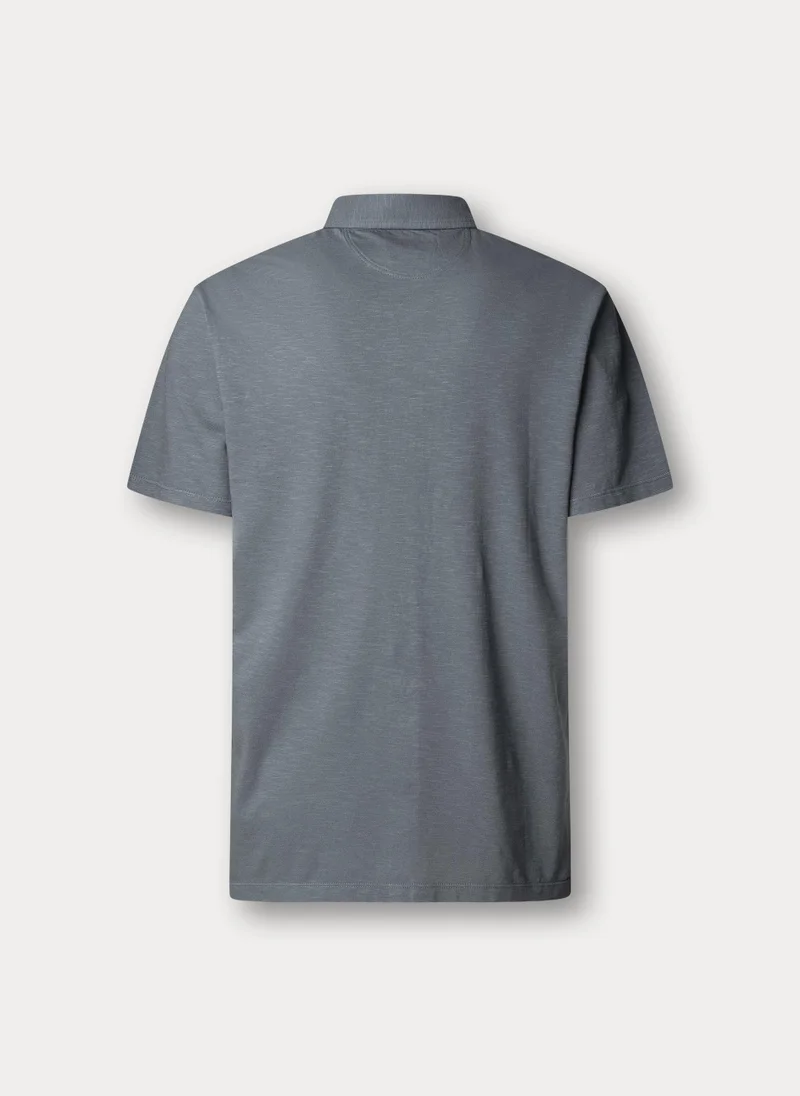 هاكيت COTT LINEN SHIRT POLO