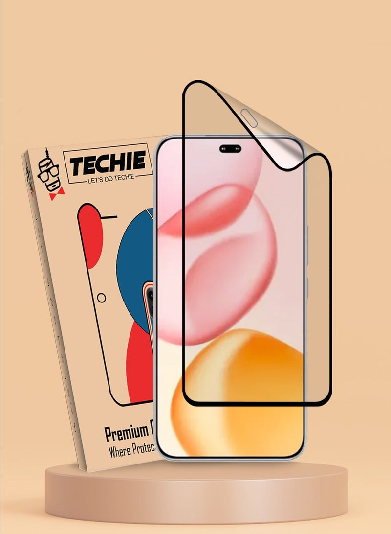 Techie Honor 400 Lite / 200 Lite / X8b / X8c Matte Ceramic Screen Protector Film Anti Fingerprint Bubble Free Easy Installation - Image 1