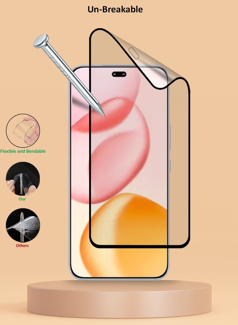 Techie Honor 400 Lite / 200 Lite / X8b / X8c Matte Ceramic Screen Protector Film Anti Fingerprint Bubble Free Easy Installation - Image 5