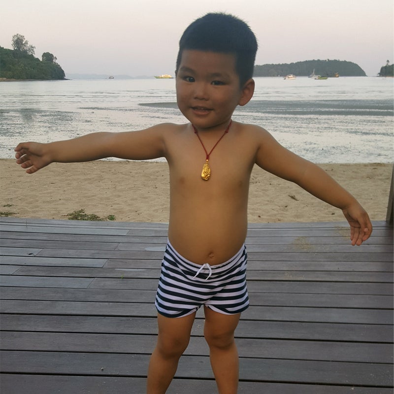 Boys'' Swimming Shorts Cute Cartoon Baby Comfortable Hot Spring Swimsuit Small and Medium-sized Children''s Boxer Swim Trunks Spot Wholesale - Image 4