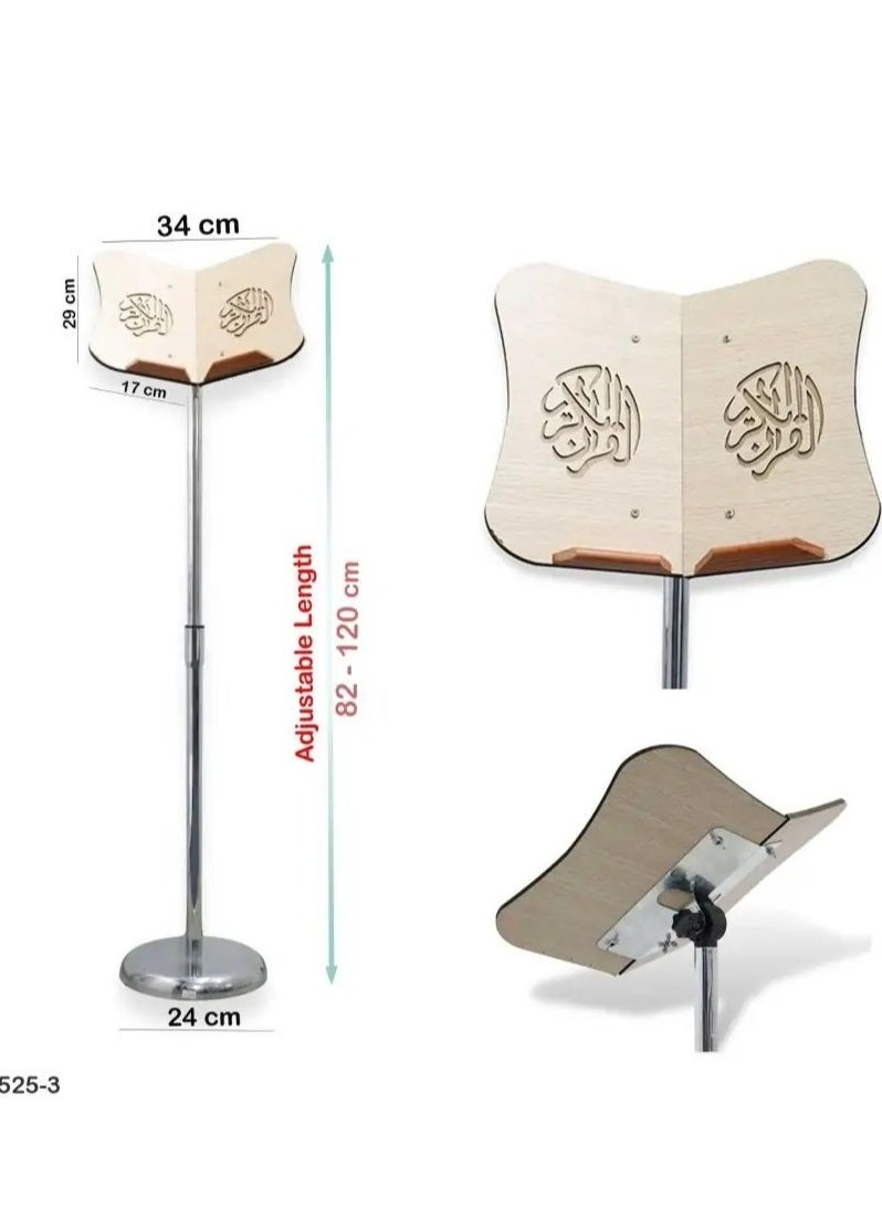 Holy Quran Stand Adjustable silver - pzsku/Z6390BCF7C0C506E7BCD7Z/45/_/1736582793/5af22381-38c3-4644-ba9d-95de7b3ec9da