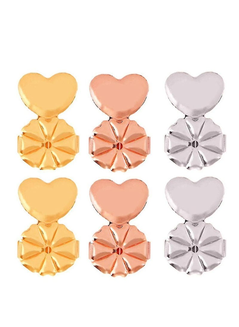 أسيف 3 أزواج من رافعات الأقراط، مساند أقراط قابلة للتعديل للأقراط الثقيلة - Image 2