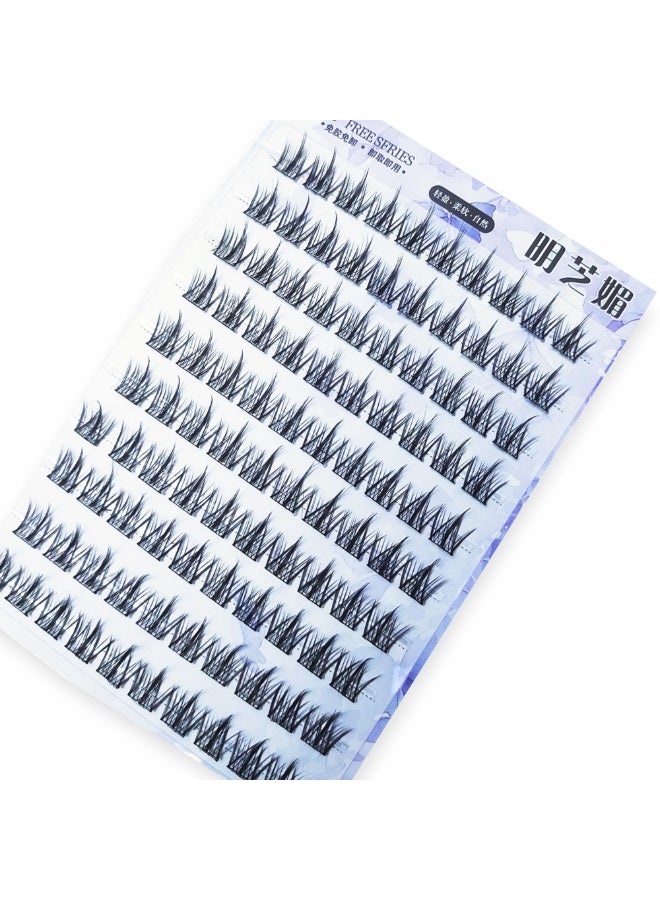 رموش ذاتية اللصق بدون غراء (No Glue Lashes) - تركيب فوري، كثافة طبيعية، وراحة دائمة! - Image 1