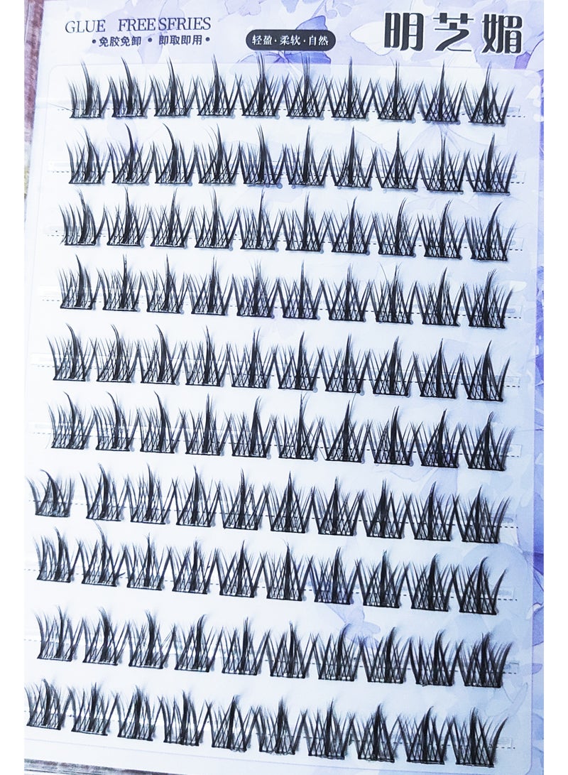 رموش ذاتية اللصق بدون غراء (No Glue Lashes) - تركيب فوري، كثافة طبيعية، وراحة دائمة! - Image 2