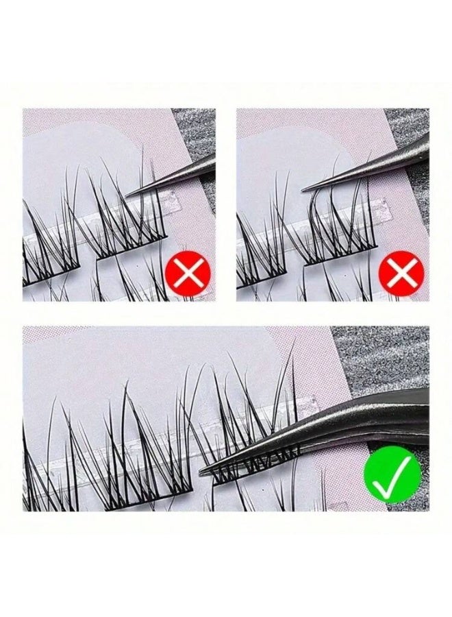 رموش ذاتية اللصق بدون غراء (No Glue Lashes) - تركيب فوري، كثافة طبيعية، وراحة دائمة! - Image 4
