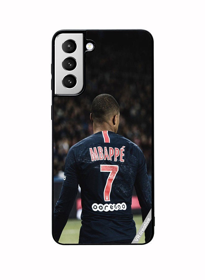 VR CREATIVE Protective Case Cover For Samsung Galaxy S22 Plus 5G Mbappe Design Multicolour - Image 1