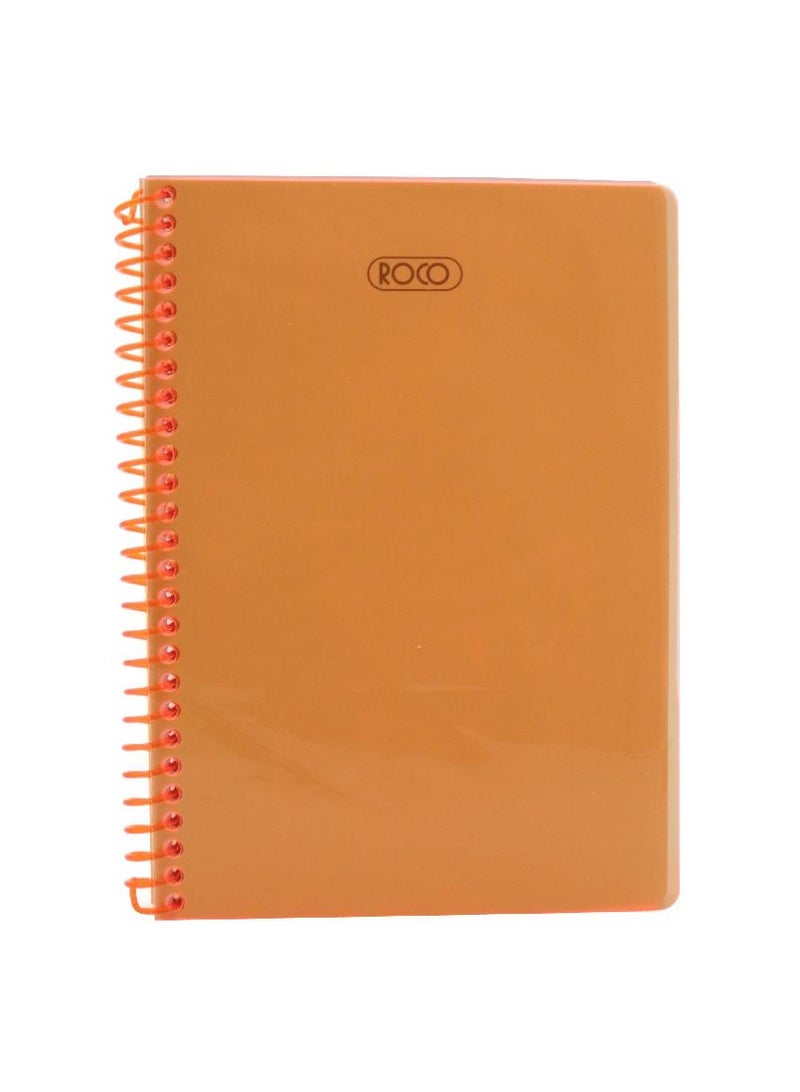 ROCO Neon Notebook A580 Sheets Single Ruled (Arabic) - Image 1