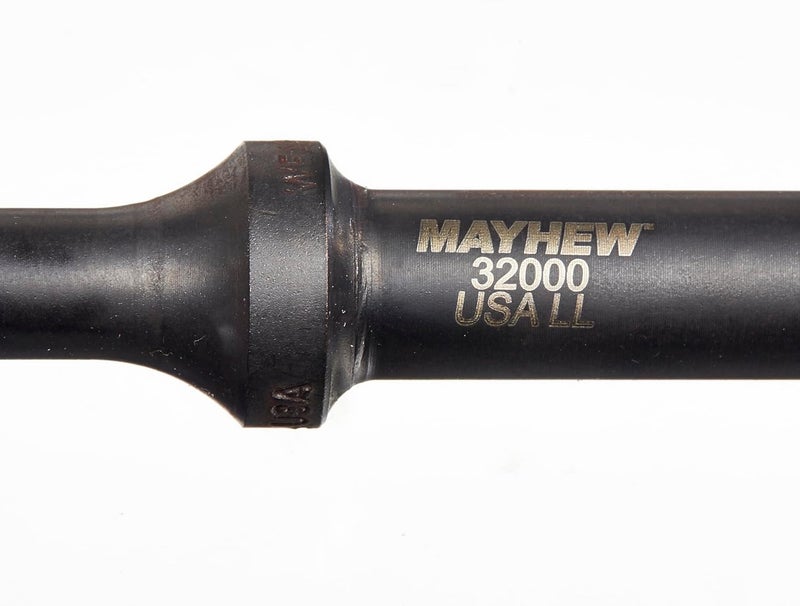 Mayhew Tools 32000 Pneumatic Taper Punch, 1/4" x 6", Black Oxide Finish - Image 3