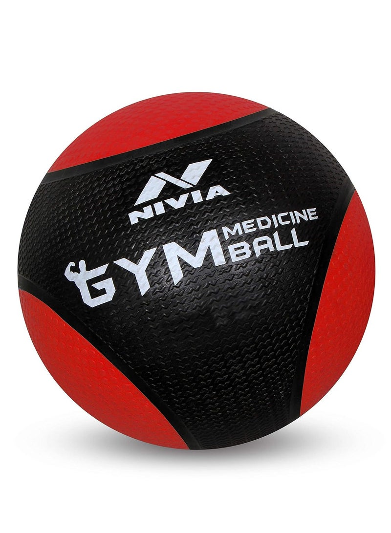 Nivia Medicine Ball| Assorted | Material : Rubber | For Workouts, Strength Training, Pilates Therapy and Balance Training | Anti-Slip Ball for Adults, Men and Wome - Image 4