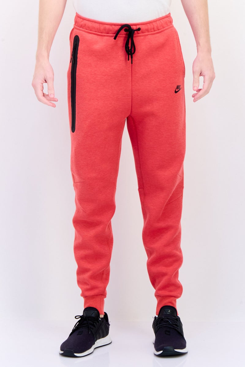 Nike سروال رياضي خارجي ضيق للرجال، أحمر - Image 1