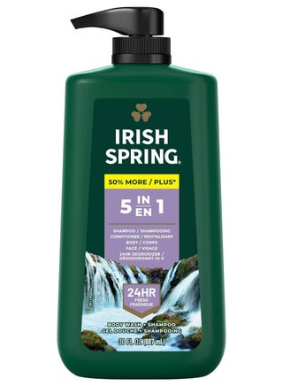 Irish Spring 5 in 1 Body Wash for Men, Men's Body Wash, Smell Fresh and Clean for 24 Hours, Conditions and Cleans Body, Face, and Hair, Made with Biodegradable Ingredients, 30 Oz Pump - pzsku/Z639119DA20ECB42FFA86Z/45/_/1731334901/ace12297-3516-4182-bf1d-d69153e623c7